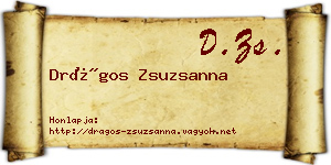 Drágos Zsuzsanna névjegykártya