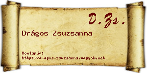 Drágos Zsuzsanna névjegykártya